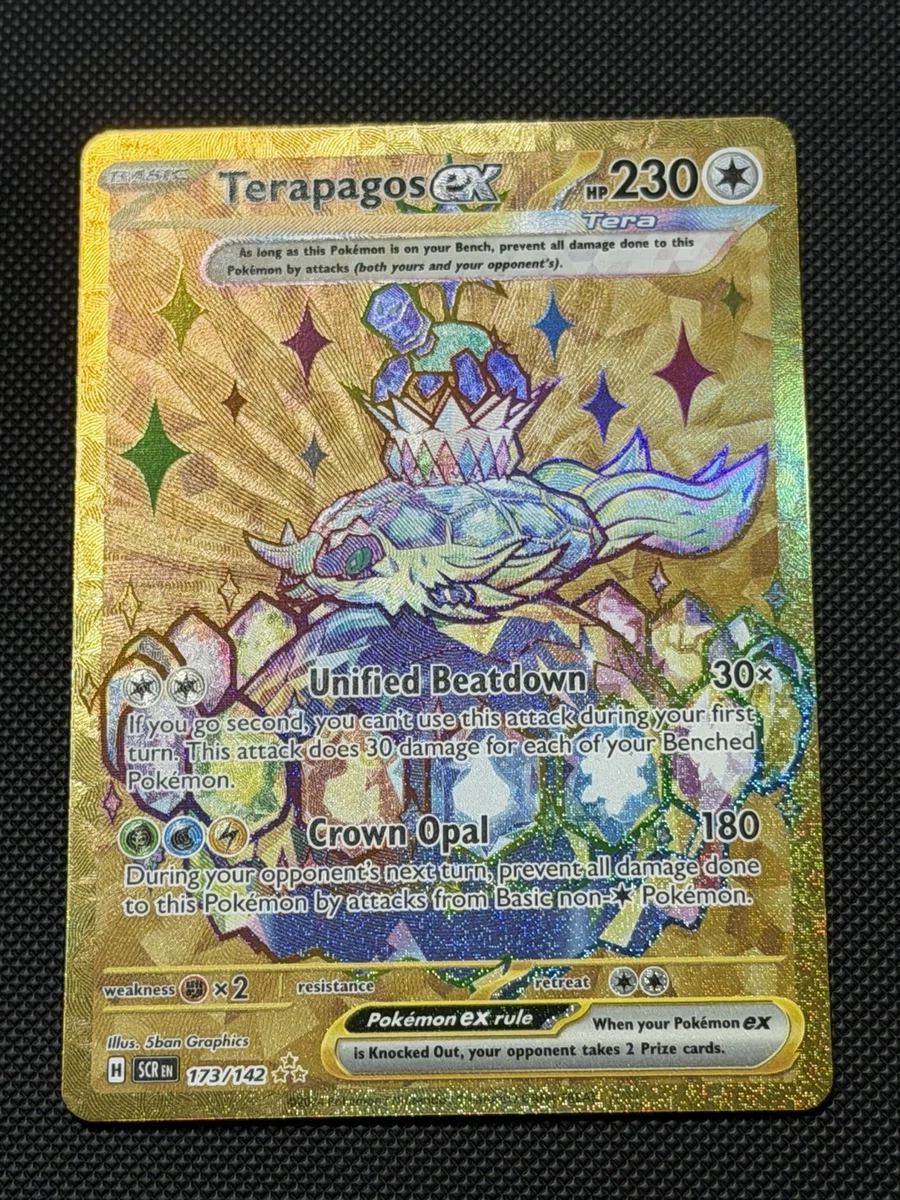 terapagos pokemon card value Game/[SV8a] Terastal Festival ex]Terapagos ex 226/187 SAR Foil | Buy from TCG Republic Card Type / HP / Stage I've had this terapagos SIR