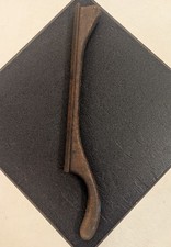 Vintage Heller Half-round Vixen File Auto Body Lead Rasp Cranked Wood Handle Vintage Heller Half-round Vixen File Auto Body Lead Rasp Cranked Wood Handle