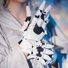 Mechanical Wearable Hand Armor Tactical Gloves Cosplay Props Gift New Cyberpunk