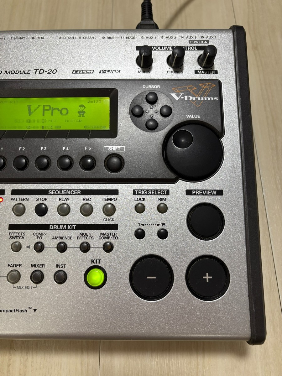 Roland V-Drums TD-20 電子ドラム 音源モジュール Roland TD-20 電子