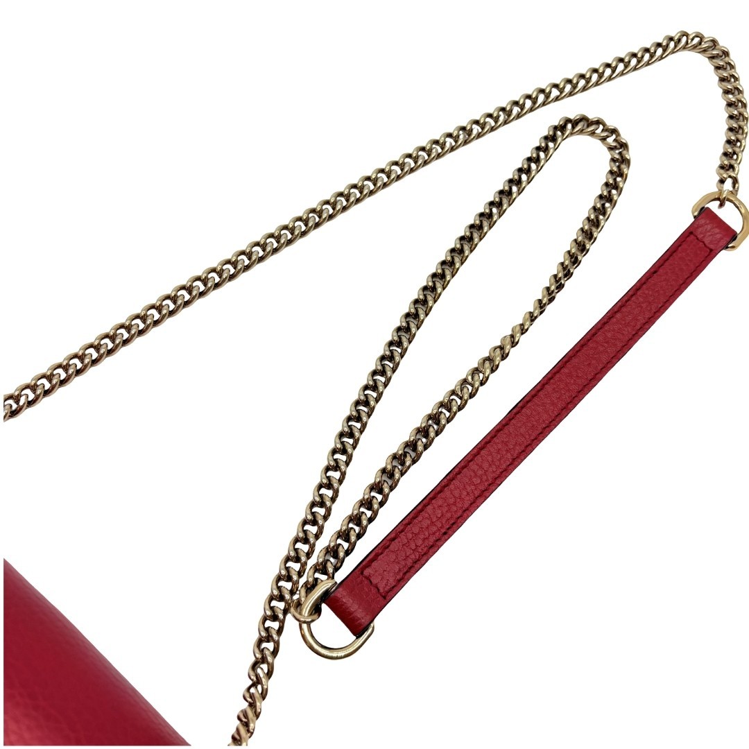 Authentic GUCCI GG Interlocking Shoulder Bag 5103… - image 17