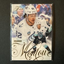 2025-26 Upper Deck Flair Brandon Montour #112 Kraken