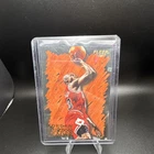 Fleer 1996-97 Michael Jordan Hardwood Leader Insert #123 Chicago Bulls NBA Card