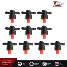1/4"Straight In-Line Gas Motorcycle Fuel Shut-off / Cut-off Valves10 Pcs