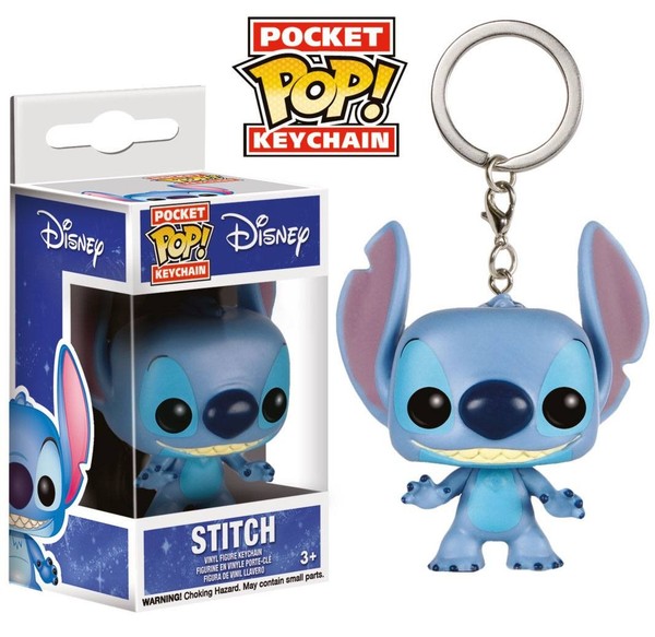 Funko FK6829 - Lilo & Stitch Pocket Pop! Vinyl SchlüSselanhäNger Stitch 4 Cm - N-image