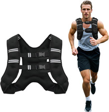 Weighted Vest, 6Lb/8Lb/10Lb/12Lb/16Lb/20Lb/25Lb/30Lb Weight Vest for Men Women,