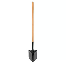 43" GARDEN SHOVEL Hand Digging Tool Spade Lawn Landscaping Wood Handle Light