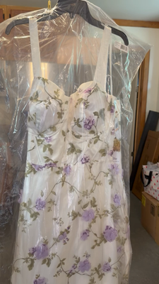 Say Yes To The Dress For Macys Ivory Lavender Floral 24W | eBay Say Yes To The Dress For Macys Ivory Lavender Floral 24W | eBay