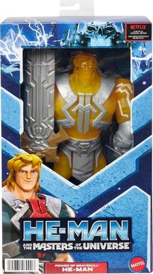 He-Man Masters of the Universe Power of Grayskull Netflix Figure Mattel New 4+