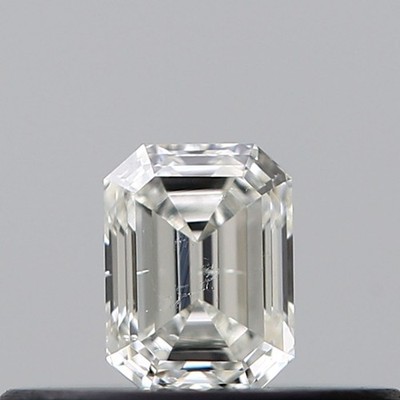 0.18 Ct Natural Emerald Cut Diamond 3 x 2 mm IGI Certified G Color SI1 Grade