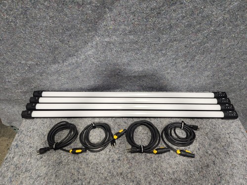 Quasar Rainbow Q50R Quad Kit 4x) RGBX Color 2000-6000k 4' Linear Led Light Tubes