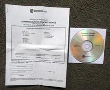 COLLIN RAYE "SUMMER COUNTRY CONCERT SERIES" 1998 LIVE WESTWOOD ONE 1HR RADIO SHO