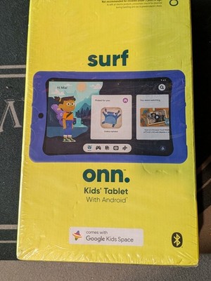 ONN 8'' KIDS TABLET 1280 x 800 32GB 2GB RAM - BLUE E-Tablet NEW/SEALED