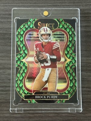 2025 Panini Select - Brock Purdy Suite Level Dragon Scale #318 - /50