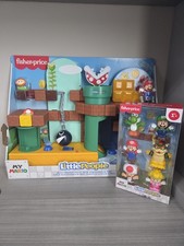 Fisher-Price Little People My Mario Adventure Playset Musical + 6 Figures Set Fisher-Price Little People My Mario Adventure Playset Musical + 6 Figures Set - Image 1