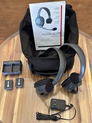 Eartec UL2S UltraLITE-HD 2-Person Full Duplex Wireless Intercom Set 9