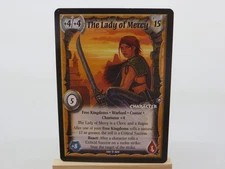 WARLORD Saga of the Storm CCG Character Card THE LADY OF MERCY 185/369