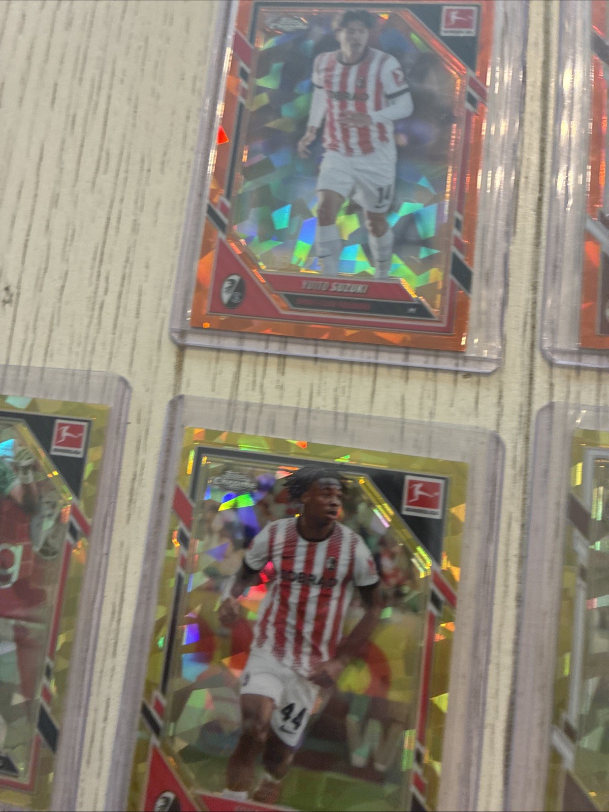 Lot Of 13 Numbered Topps Chrome Sapphire Bundesliga 2025-26 view 8