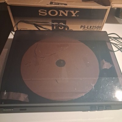 Sony PS-LX250H Stereo Automatic Turntable System+ Stylus New Open Box Works READ