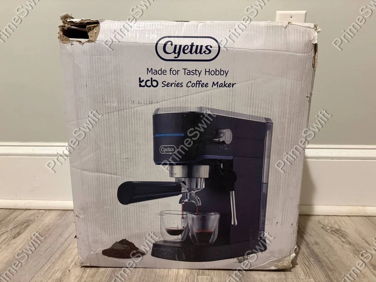 Cyetus KCB Series Espresso Coffee Maker 15 Bar Steam System, KC5418 - NEW