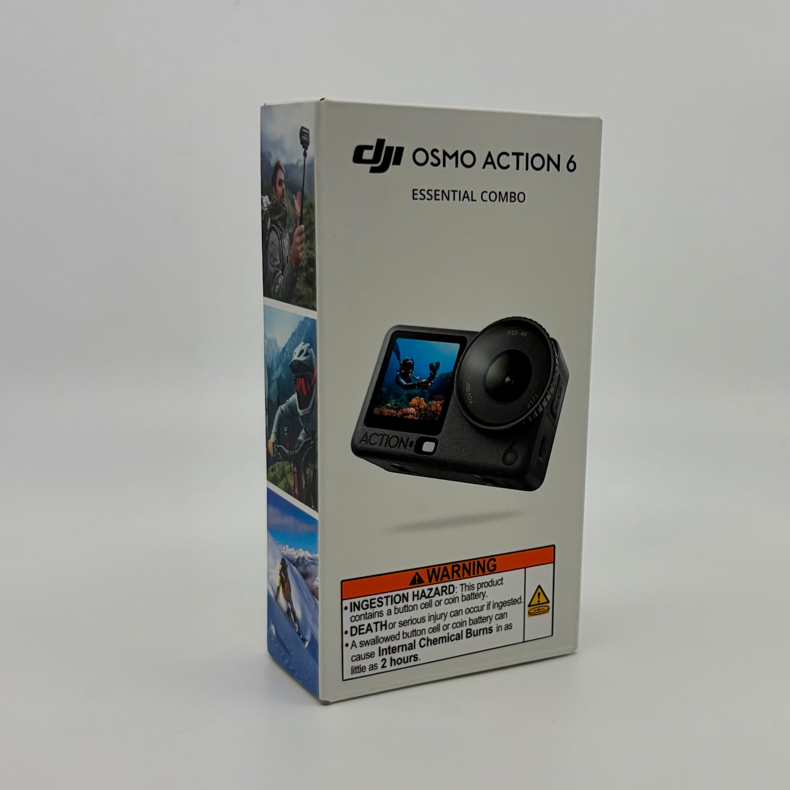DJI Osmo Action 6 Essential Combo 4K Action Camera Black AC006 -Brand New Sealed
