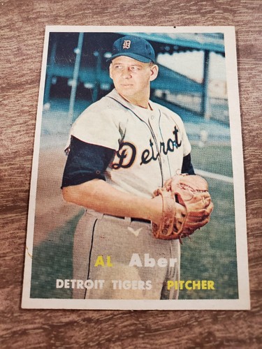 Al Aber 1957 Topps 141