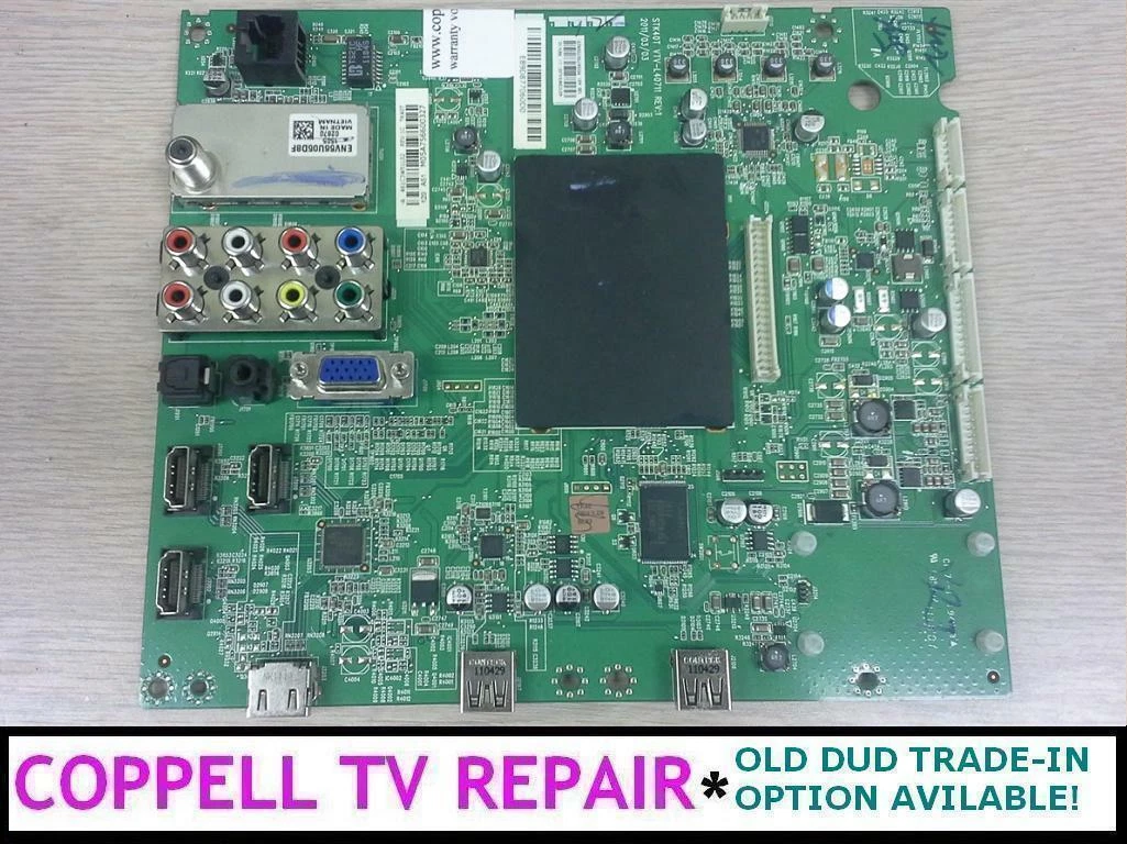 TOSHIBA 40S51U MAIN BOARD 75025138 - RECONDITIONED, 90 DAYS 