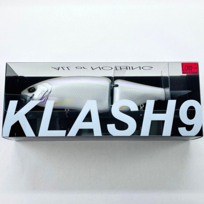 Leurre Souple (Swimbait) DRT KLASH9 - Coloris Golden Shiner Limited, 4oz, Flottabilité Basse - Édition JP