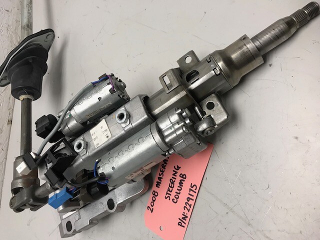 08-13 Maserati Gran Turismo M145 OEM TILT STEERING COLUMN ASSEMBLY