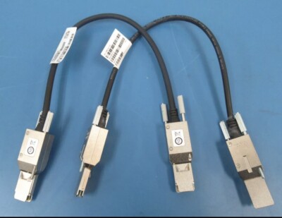 2 Cisco 3650 Series STACK-T2-50CM V03 Stackwise Stacking Cables