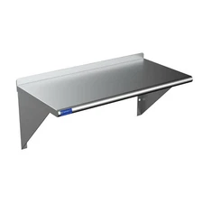 Stainless Wall Shelf | NSF | Utility Metal Shelf  ||