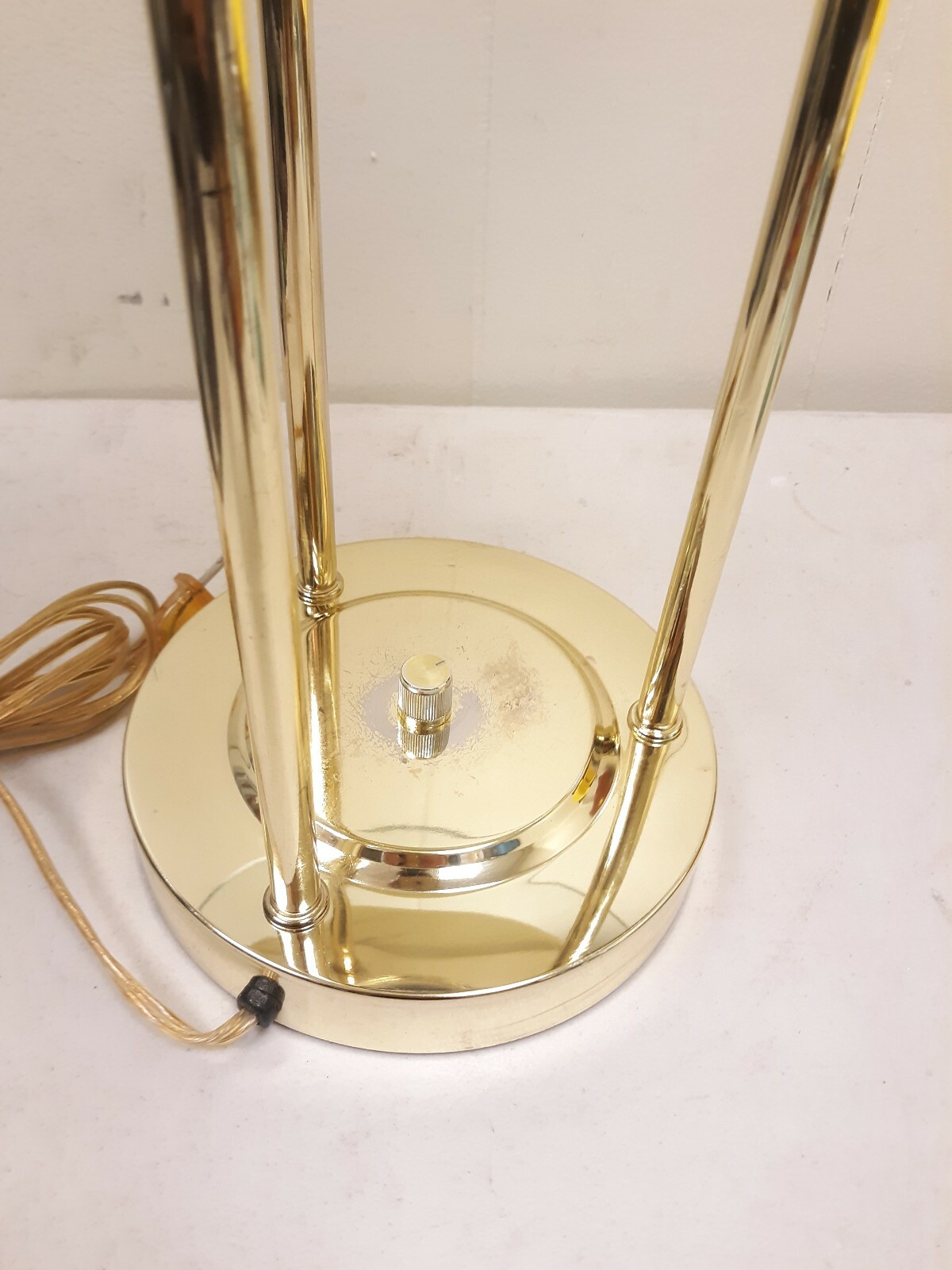 VINTAGE MID-CENTURY MODERN MODERNIST ATOMIC TABLE LAMP THE DESIGNERS EDGE DIMMER