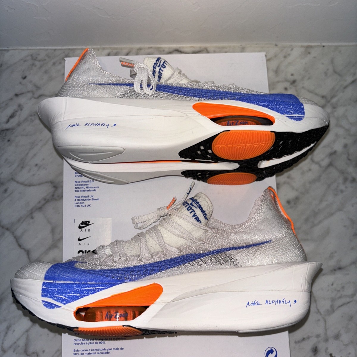 Women's Size 9 - Nike Zoom Alphafly NEXT% 3 Blueprint Pack HF7356