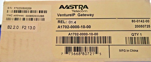 ALLIED TELESYN VENTUREIP TELEPHONE SYSTEM AT-VG401i-ANTS IP GATEWAY "NIB" - Picture 4 of 8