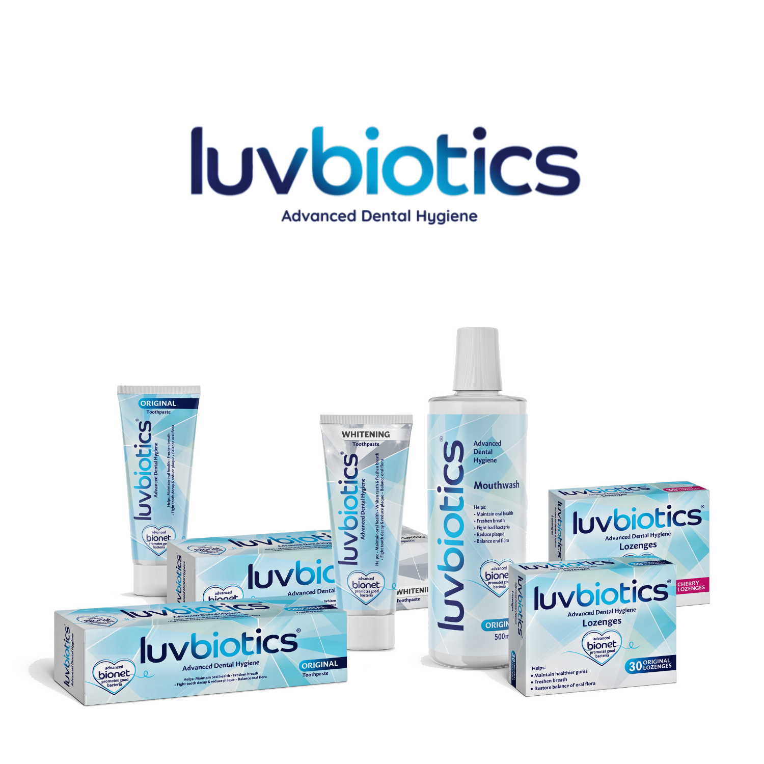 LUVBIOTICS with Probiotics Whitening Toothpaste and Mouthwash Kit eBay