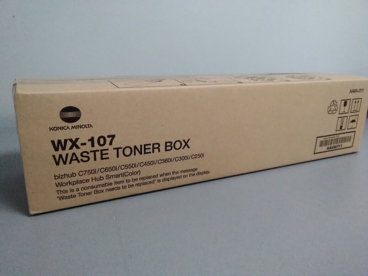 Konica Minolta WX-107 AAVA0Y1 Waste Toner Box bizhub C250i Konica Minolta WX-107 AAVA0Y1 Waste Toner Box bizhub C250i