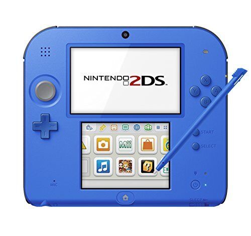 Nintendo 2DS Game Console Blue Japan Import - Picture 1 of 3