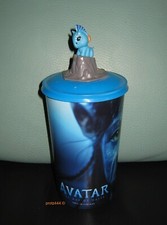 AVATAR THE WAY OF WATER mit NA‘VI Topper / Figur KINO Trinkbecher Film Movie
