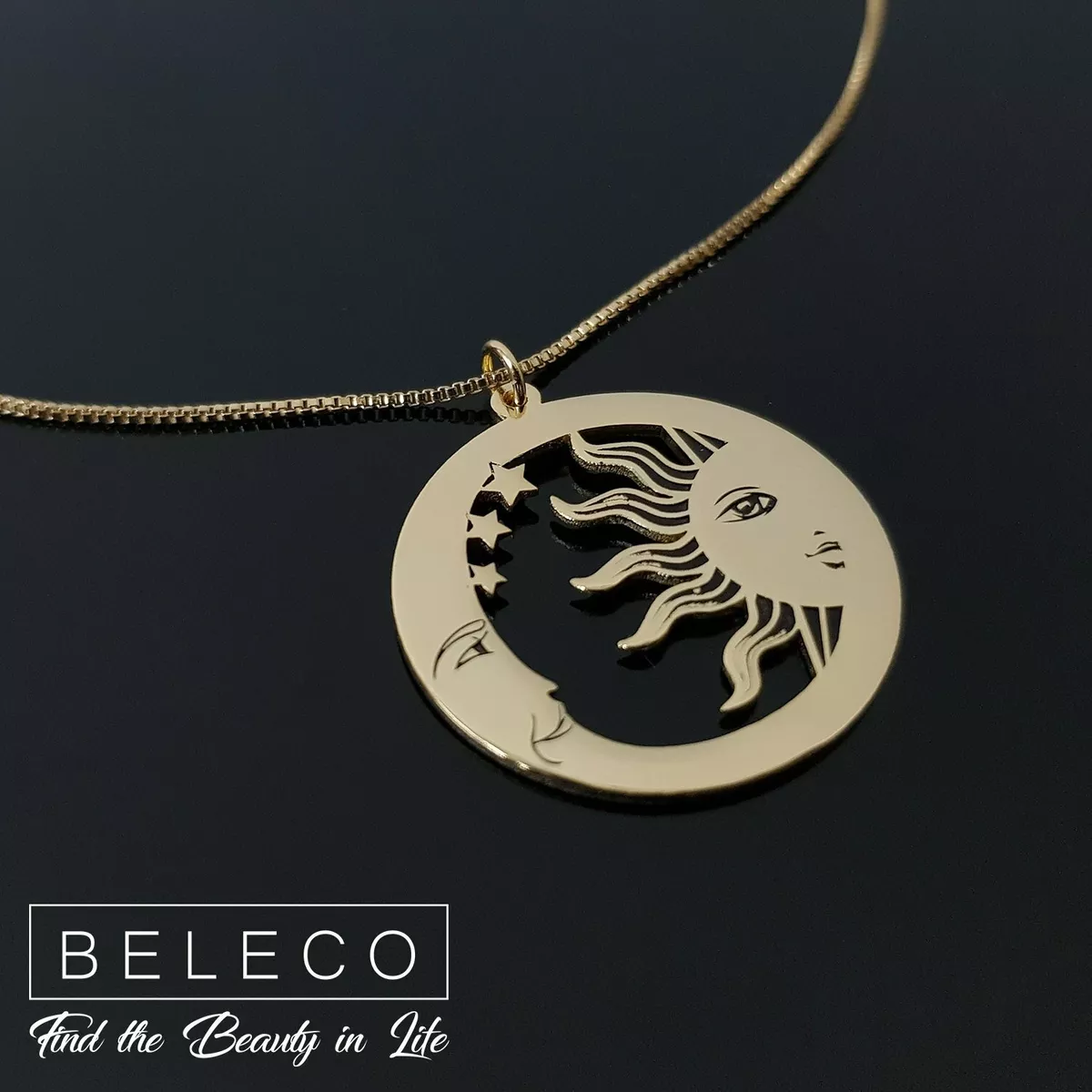 Beautiful hotsell moon necklace