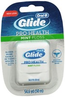 5 Pack - Oral-b Glide Pro-health Mint Floss 54.6 Yd (50 M) Each on sale 5 Pack - Oral-b Glide Pro-health Mint Floss 54.6 Yd (50 M) Each on sale