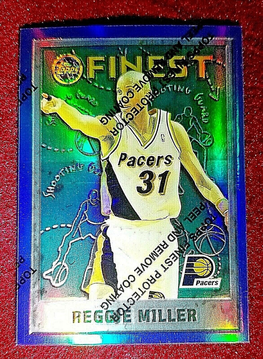 1995-96 Topps Finest - Reggie Miller #31 Refractor for sale online 