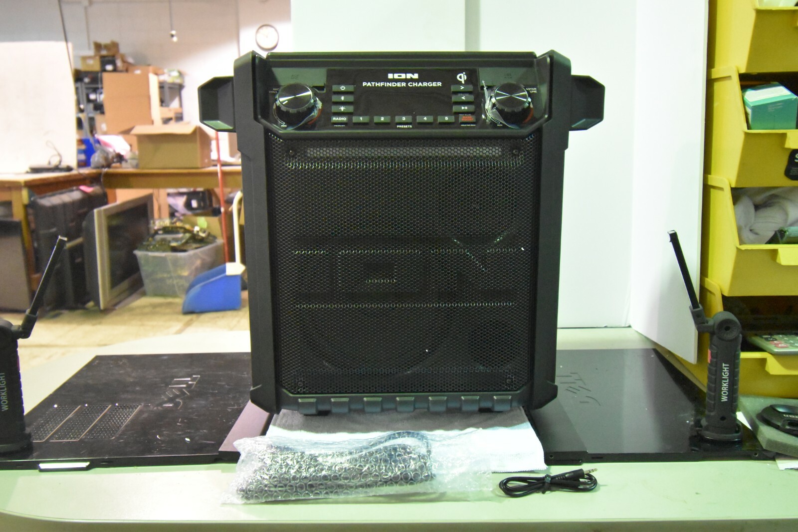 ion pathfinder charger speaker