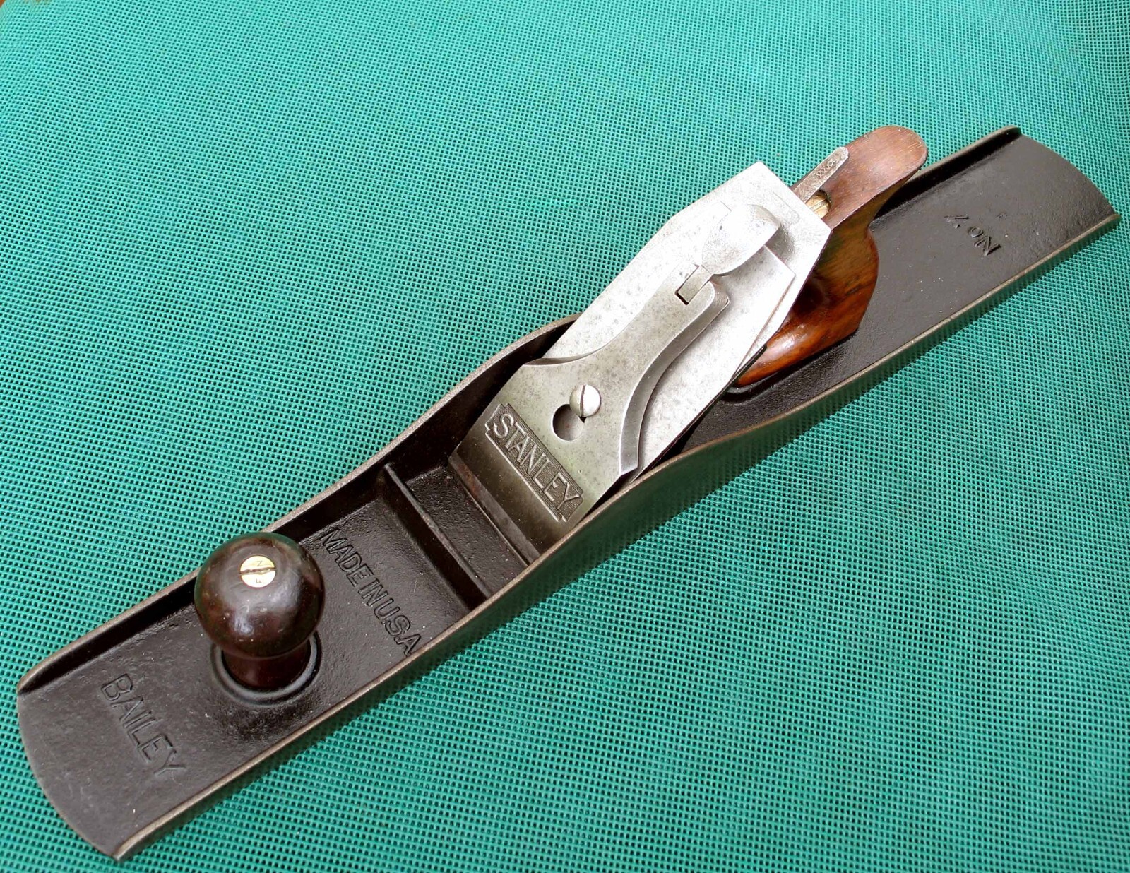 STANLEY BAILEY No 7 JOINTER, made in USA, Rosewood handle, 1929 1930