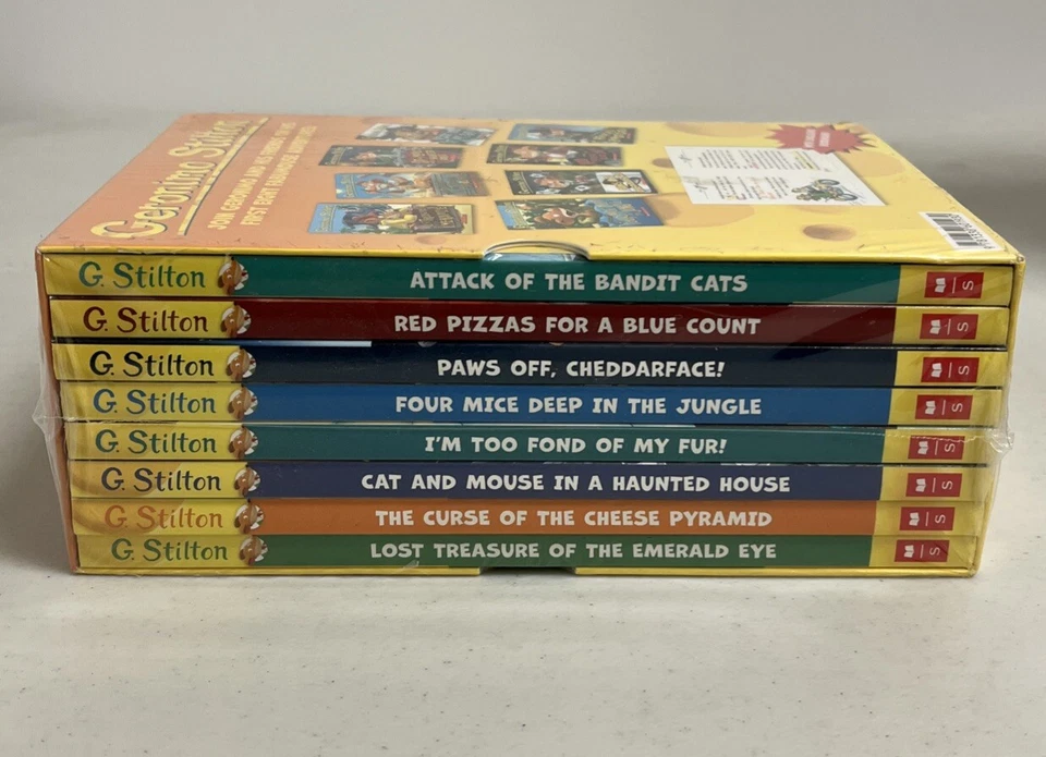 Geronimo Stilton Books Volume 1-8 Box Set Brand New! - Image 3 of 3