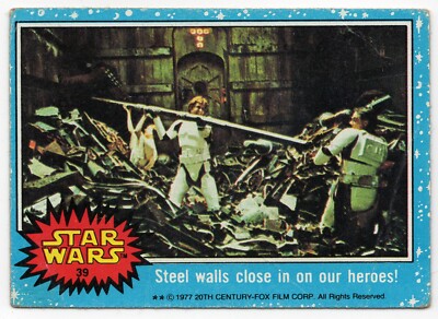 1977 STAR WARS Topps Trading Cards Blue Series 1 - #39 | eBay