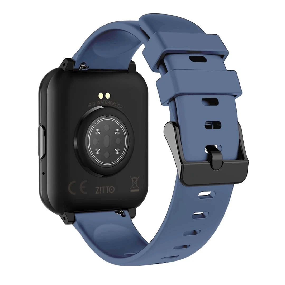 Smartwatch ZITTO ZIWATCH WS Silicone Blue Touchscreen NEW eBay