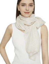 Women's Fashion Scarf Sparkling Evening Shawl Lightweight Wedding Shawl Head ...