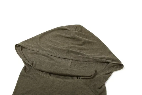 Goth Dark Gothic Desert Walker Hooded Punk Hollow Out Midi Dress - Picture 13 of 26