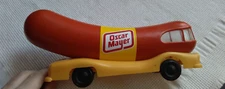 Vintage Oscar Mayer Wienermobile Car Coin Piggy Bank D171-550 USA Toy