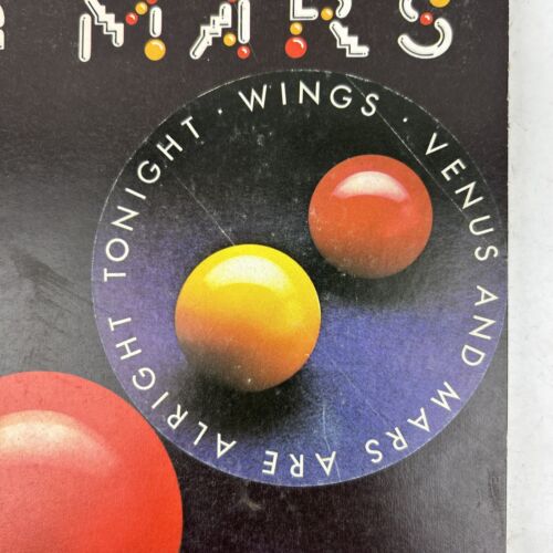 Wings Paul McCartney - Venus and Mars Lp Vinyl Album UK 1975 Record & 2 Posters - Picture 20 of 23
